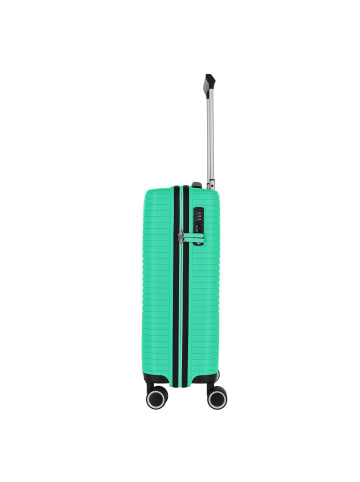 travelite Orbita 4 Rollen Kabinentrolley 55 cm in grün