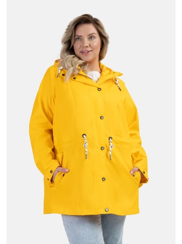 Schmuddelwedda Plus Size Regenmantel in Gelb