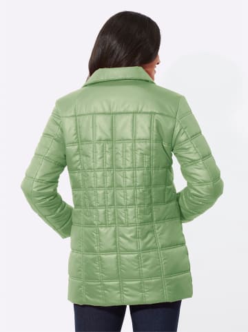 Sieh an! Steppjacke in eucalyptus