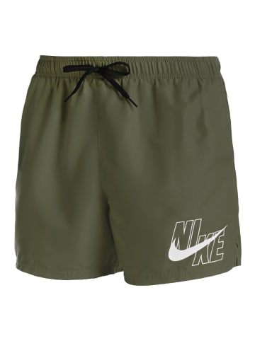 Nike Badeshorts 5" Volley Shorts in Oliv