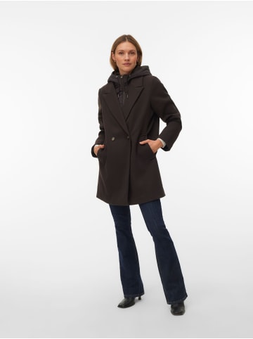 Vero Moda Mantel in Chocolate Torte 1