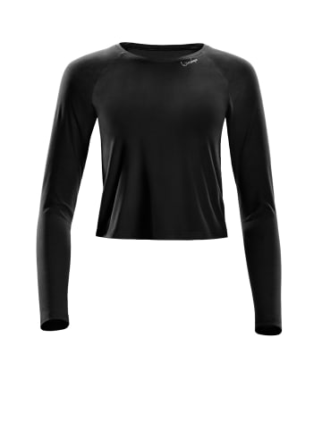 Winshape Functional Light and Soft Cropped Long Sleeve Top AET119LS in schwarz