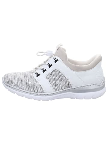 rieker Sneaker in weiss-rauch/weiss/perle