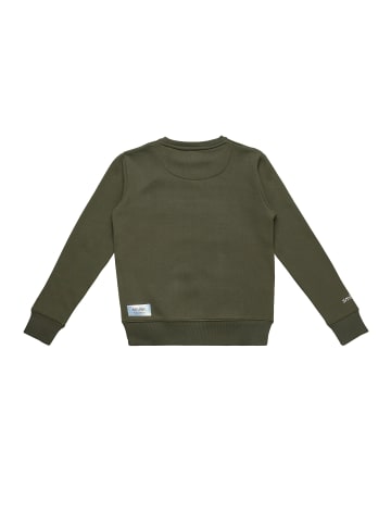 smiler. Sweatshirtpullover Cuddle. in OLIVE