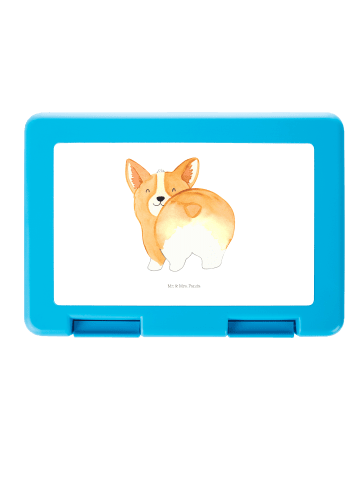 Mr. & Mrs. Panda Snackbox Corgi Po ohne Spruch in Weiß