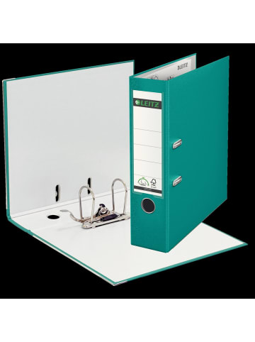 Leitz Ordner A4 Kunststoff 180Grad 80mm türkis