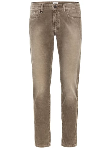 Camel Active Slim Fit 5-Pocket Cordhose in Braun