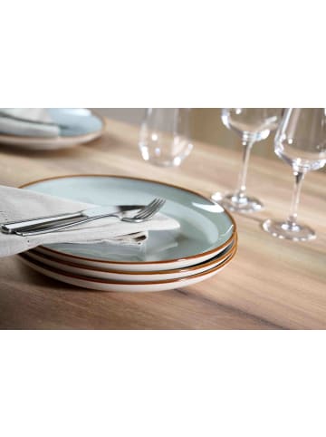 Ritzenhoff & Breker 6er Set Speiseteller Portofino in Blau-Grau ø 27,5 cm in blau-grau