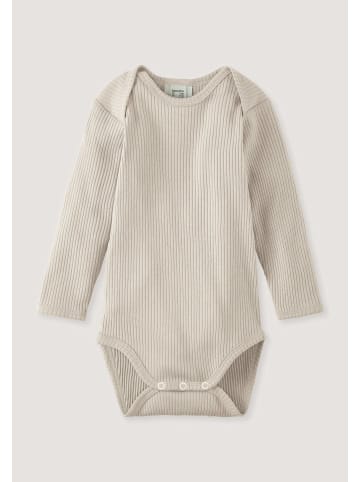 Hessnatur Langarmbody Slim in düne