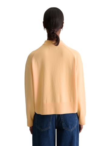 Marc O'Polo DENIM Strickpolo relaxed in Medium Orange