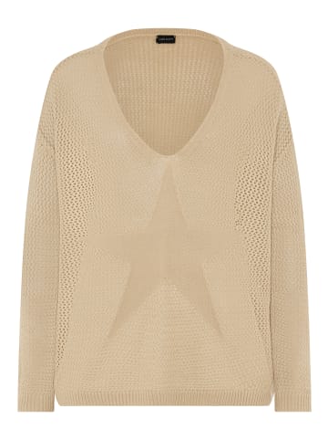 Laura Scott Strickpullover in beige