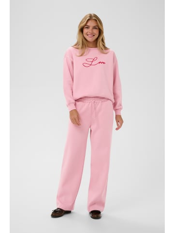 SAINT TROPEZ Casual Hose ZlovinaSZ Gerade Passform in Pink Nectar