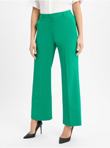 comma Bundfaltenhose in grün