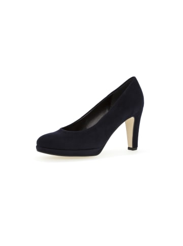 Gabor Fashion Plateau Pumps in Blau