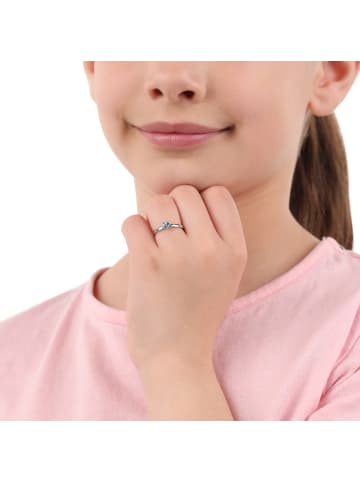 Prinzessin Lillifee Ring Silber 925, rhodiniert in Blau