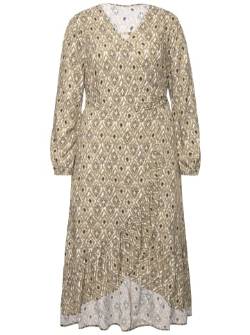 Studio Untold Kleid in palmen grün