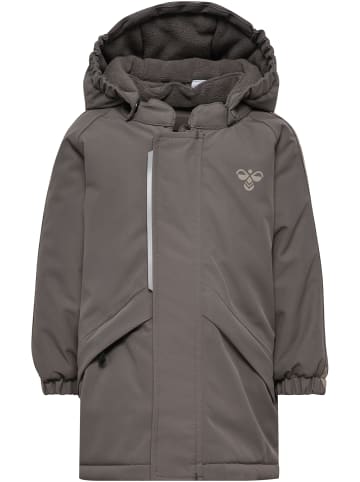 Hummel Reißverschluss Rain Mantel Hmlmini Kinder in DARK GULL GRAY