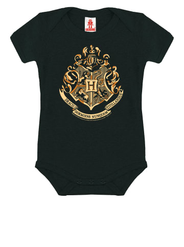 Logoshirt Baby-Body HARRY POTTER - HOGWARTS - Print Harry Potter - Hogwarts in schwarz