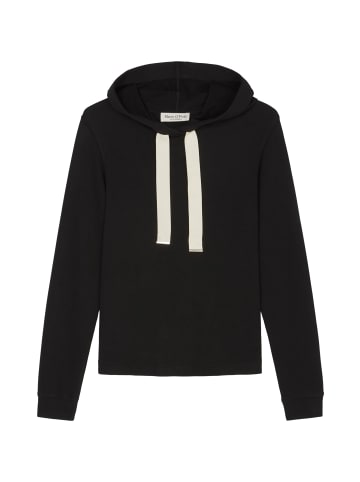 Marc O'Polo Kapuzen-Sweatshirt relaxed in Schwarz