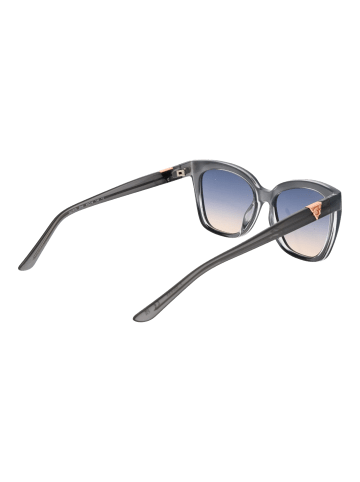 Guess Frauen Sonnenbrille Katzenauge Grau