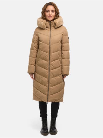 Tazzio Wintermantel mit Kapuze "F801" - in Beige