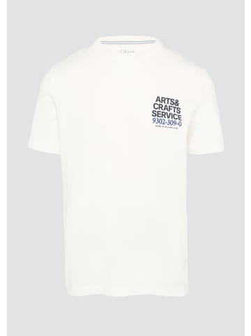 s.Oliver T-Shirt in 01D2_weiß