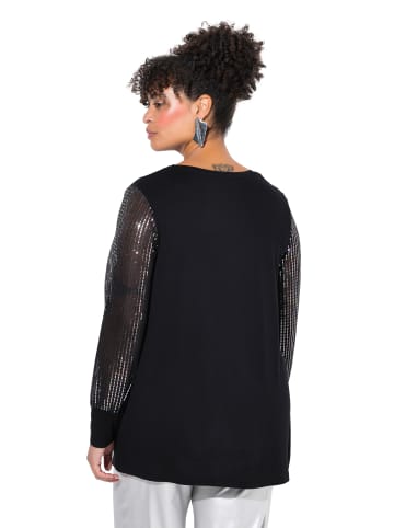 MIAMODA Longsleeve in schwarz