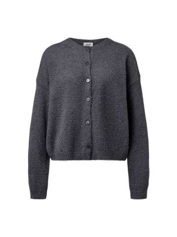 drykorn MARWNDI 10 Cropped Cardigan in Grey