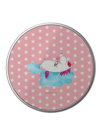 Mr. & Mrs. Panda Erinnerungsbox Einhorn Verliebt ohne Spruch in Rot Pastell