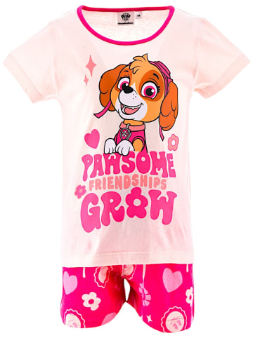 Paw Patrol Schlafanzug kurz PAW Patrol Skye in Rosa
