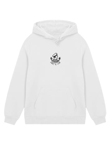 F4NT4STIC Hoodie Knut und Jan Scribble Logo in off-white