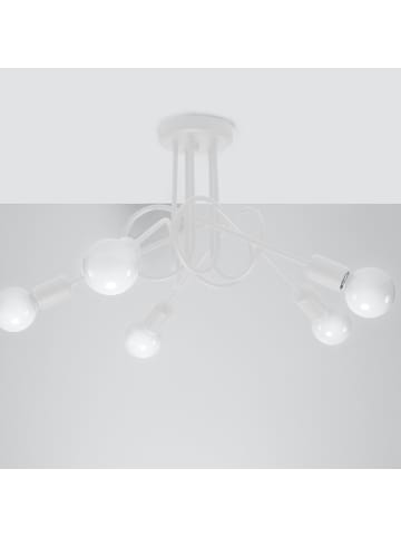 Nice Lamps Kronleuchter KNOT 5 weiß H 1534