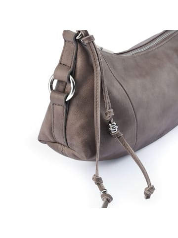 FREDs BRUDER Stay With Me Schultertasche Leder 31 cm muddy khaki brown