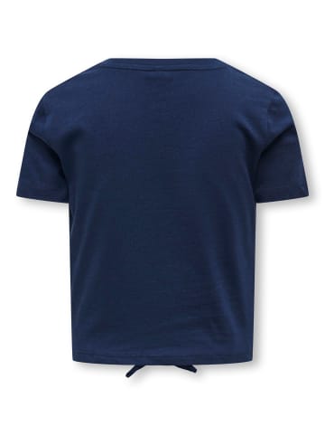 KIDS ONLY T-Shirt KOGMAY S/S KNOT TOP JRS in naval academy