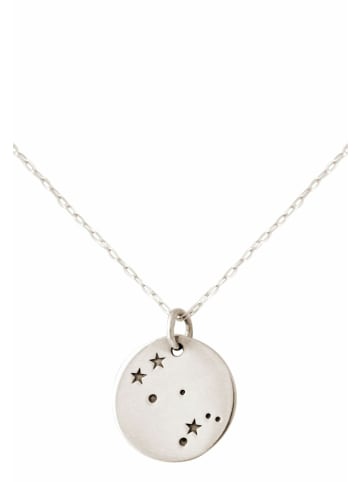 Gemshine Kette mit Anhänger Horoskop Sternzeichen Gemini Zwillinge in silver coloured