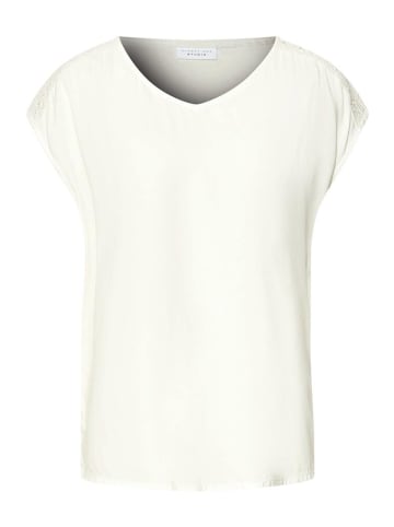 Street One Halbarmbluse in off white