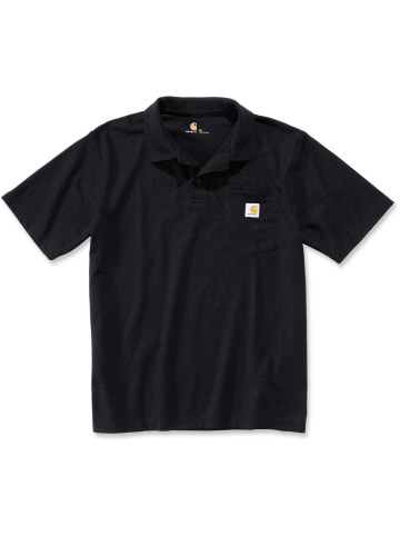 CARHARTT Polo "Work Pocket K570" in Schwarz