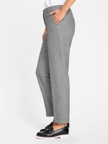 WITT WEIDEN Hose in hellgrau-meliert