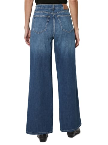 Marc O'Polo Ausgestellte High Waist Jeans in Cashmere soft blue wash