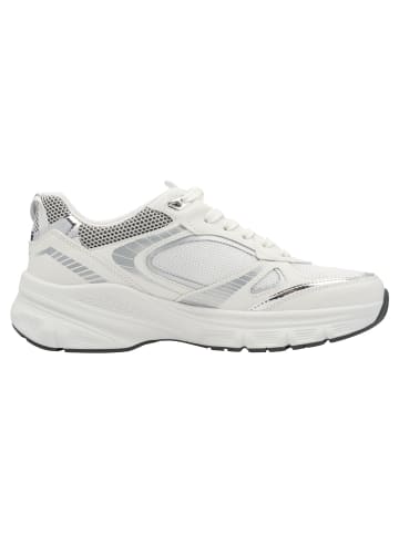 Tamaris Sneaker in WHITE/SILVER