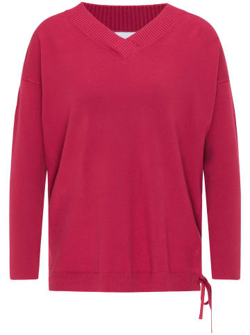 usha BLUE LABEL Damen Strickpullover in Kirsche