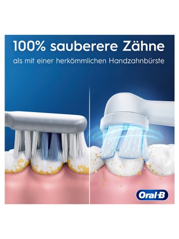 Oral-B Elektrische Zahnbürste "iO2 + 12 Aufsteckbürsten Ultimative Reinigung" in Pink