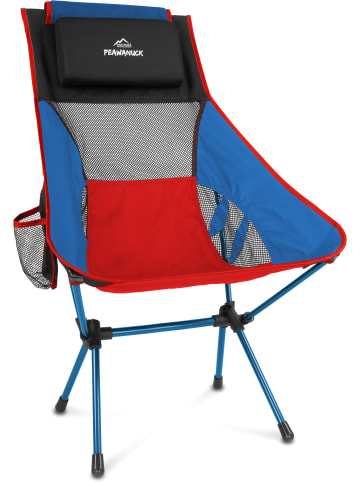 Normani Outdoor Sports Campingstuhl Peawanuck in Blau/Rot