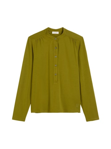 Marc O'Polo Jerseybluse relaxed in Grün