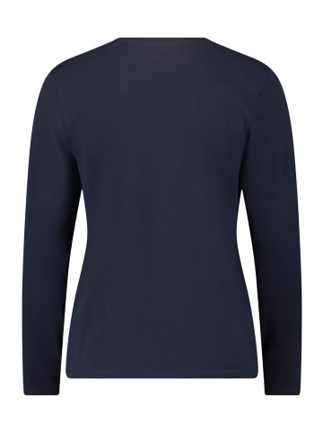 Betty Barclay Basic Shirt mit Stickerei in Patch Dark Blue/Dark Blue