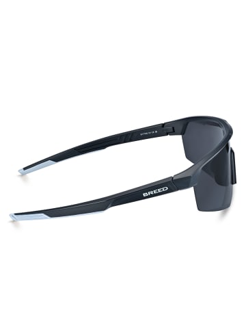 Breed Polarisierte Sonnenbrille "Nyxon" in Schwarz/Schwarz