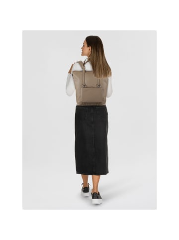 Tom Tailor Jamila Shopper Tasche M 38 cm taupe