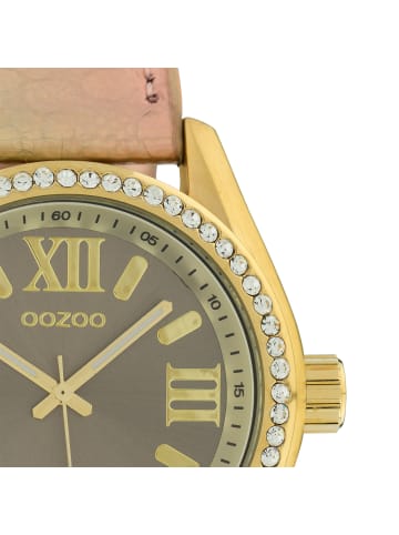 Oozoo Analog-Armbanduhr Oozoo Timepieces rosegold groß (ca. 40mm)