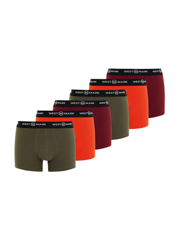 Westmark London Retro Short / Pant Oscar in Orange / Khaki / Bordeaux