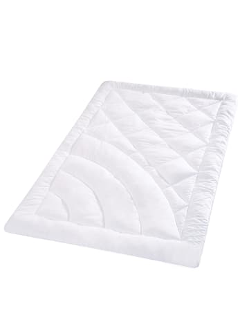 GMD Living Microfaser Bettdecke CLIMASTEP Sommerbettdecke in Farbe Weiß